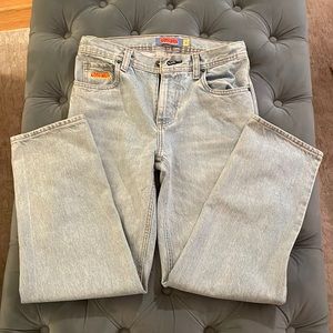 Empyre kids lightwash relaxed fit jeans (27 waist)